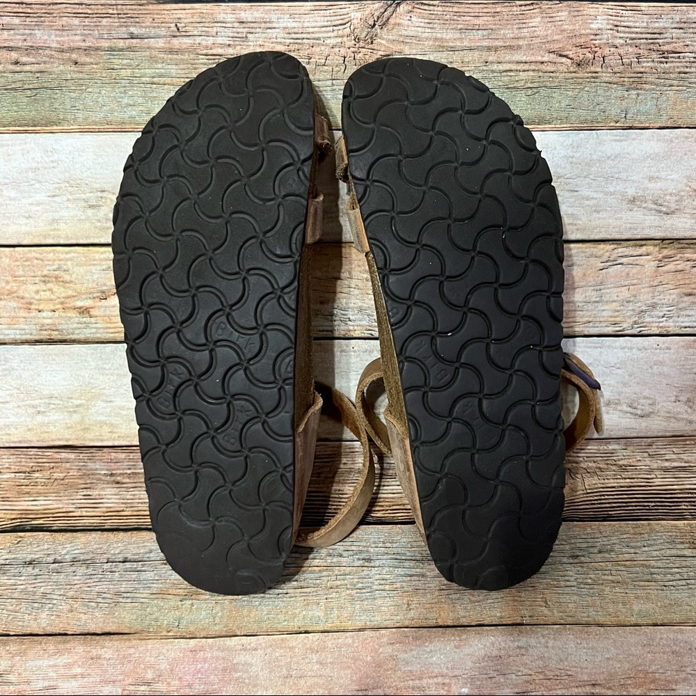 Birkenstock Brown Yara Sandals - Picture 6 of 7